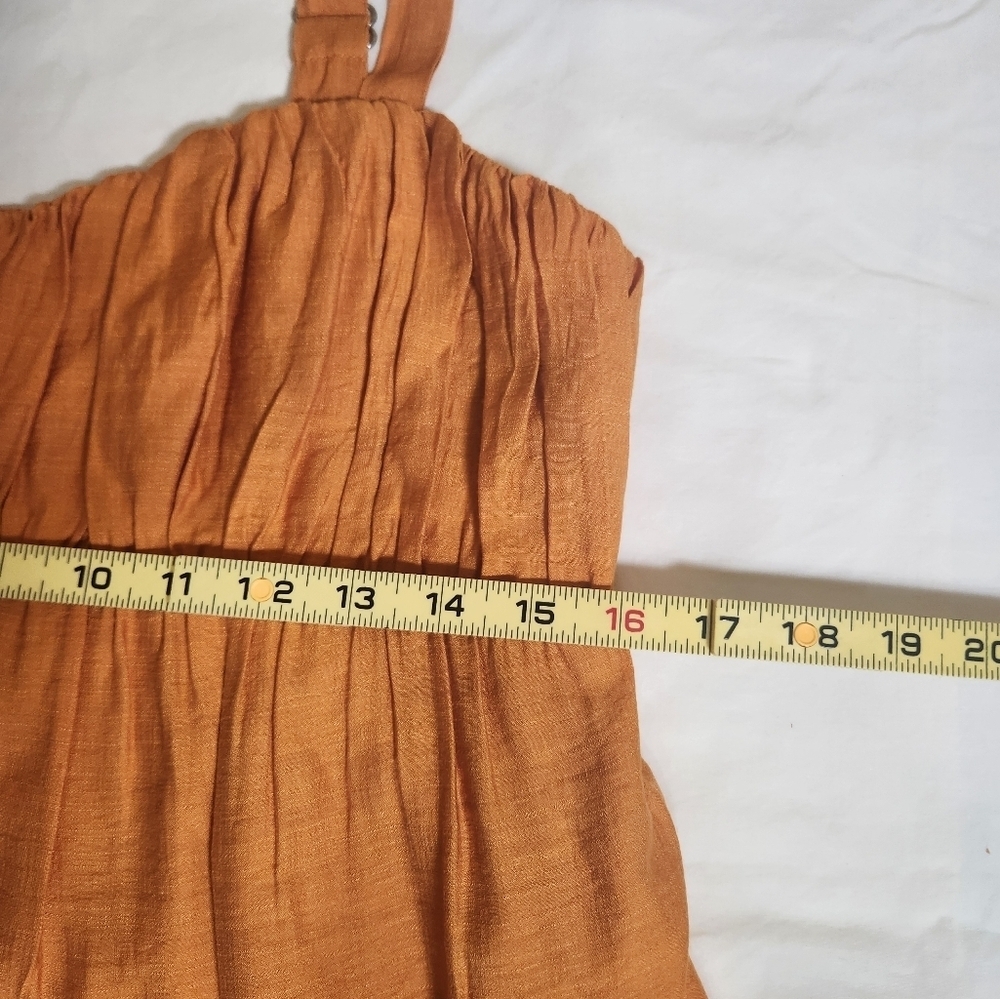 NWT Express Mustard Color Mini Dress - Picture 10 of 12